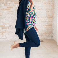 Little Lovely Blouse in Neon Floral