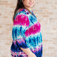 Little Lovely Blouse in Tie Dye
