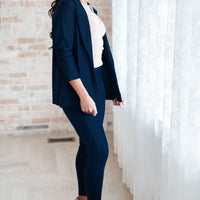 Magic 3/4 Blazer in Navy