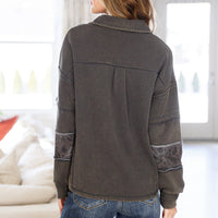 Moonstone Mineral Wash Pullover