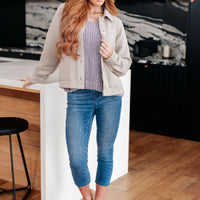 Captured My Interest Chunky V-Neck Sweater