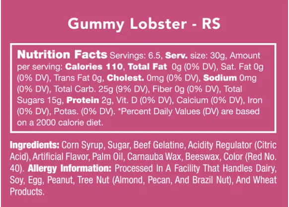 Lobster Gummi