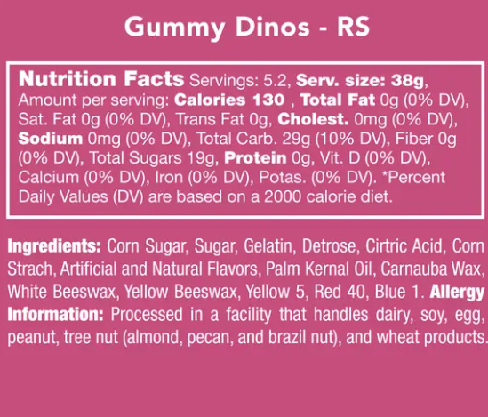 Gummy Dinos