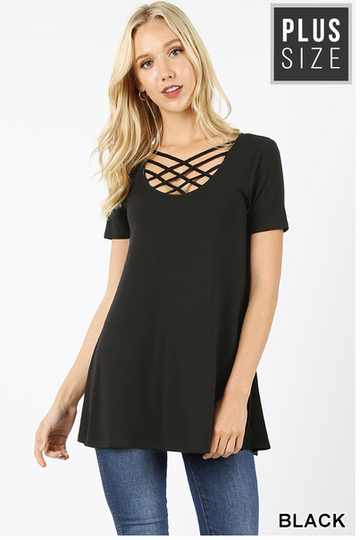 criss cross tee