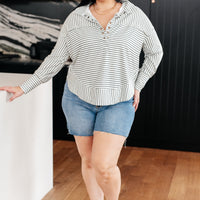 Striped Serendipity Pullover