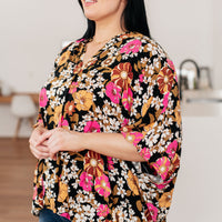 Take Another Chance Floral Print Top