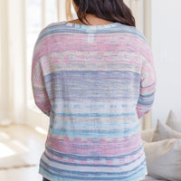 Totally Tubular Striped Long Sleeve Top