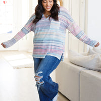 Totally Tubular Striped Long Sleeve Top