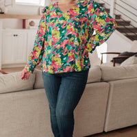 Vantage Point V-Neck Blouse