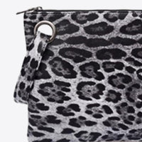 Leopard PU Leather Clutch