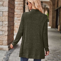 Open Front Cardigan with Pockets