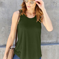 Basic Bae Full Size Round Neck Tank