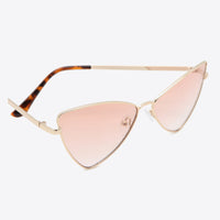 Metal Frame Cat-Eye Sunglasses