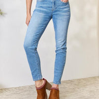 RISEN Full Size Mid Rise Skinny Jeans