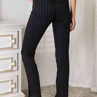 Kancan Striped Pants with Pockets