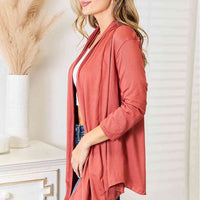 Culture Code Full Size Open Front Cardigan