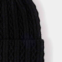 Mixed Knit Cuff Beanie