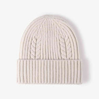 Cable-Knit Cuff Beanie