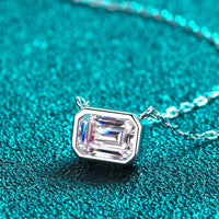 Beautiful Words 1 Carat Moissanite Pendant Necklace