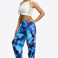 Tie-Dye Smocked Joggers