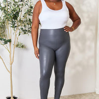 LOVEIT Full Size Wide Waistband High Waist Leggings