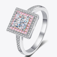 Stay Elegant 1 Carat Moissanite Ring