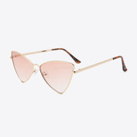 Metal Frame Cat-Eye Sunglasses