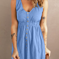 Magic Button Down Mini Dress