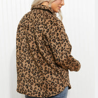 Jodifl Driving Me Wild Full Size Run Leopard Jacket