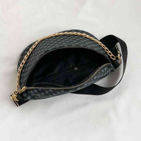 Printed PU Leather Sling Bag