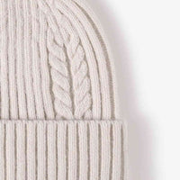 Cable-Knit Cuff Beanie