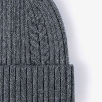 Cable-Knit Cuff Beanie