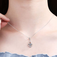 Glamorous Always Moissanite Pendant Necklace