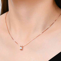 Moissanite 925 Sterling Silver Necklace