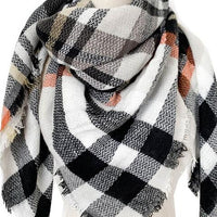 Plaid Imitation Cashmere Scarf