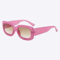 Polycarbonate Frame Rectangle Sunglasses