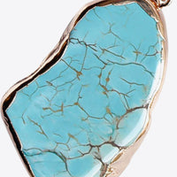 Irregular Turquoise Pendant
