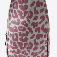 Printed PU Leather Sling Bag