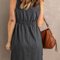 Magic Button Down Mini Dress