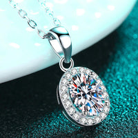 Be The One 1 Carat Moissanite Pendant Necklace