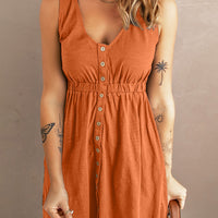 Magic Button Down Mini Dress