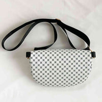 Printed PU Leather Sling Bag