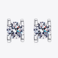 Limitless Love 1 Carat Moissanite Stud Earrings