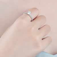 Classic 4-Prong Moissanite Ring