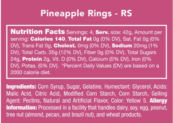 Pineapple Rings